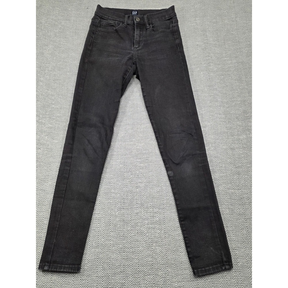 GAP Denim Women's 0 25 Black Wash Favorite Jegging‎ Jeans